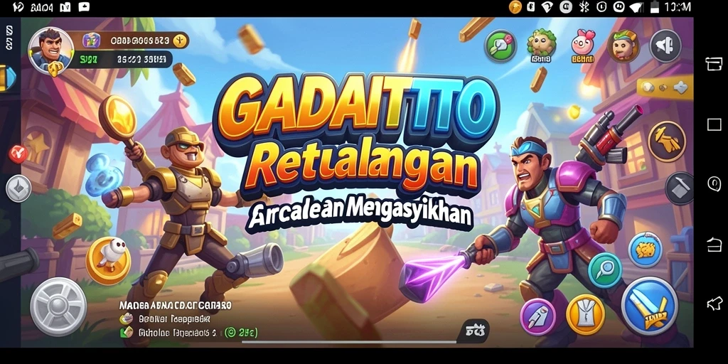 Screenshot gameplay GADAITOTO yang penuh aksi dan keseruan.