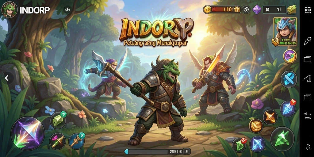 Tangkapan layar gameplay INDORP yang menarik dan menegangkan.