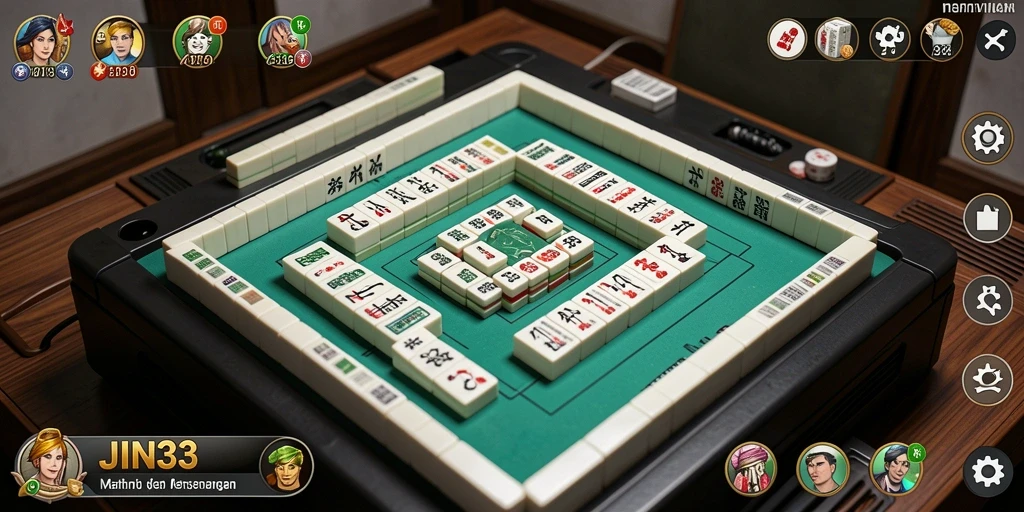 Gameplay Mahjong menarik di JIN33 dengan grafik yang memukau.