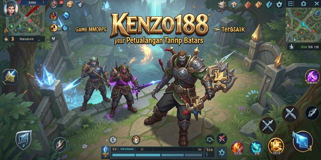 Gameplay seru dan interaktif dalam KENZO188, penuh petualangan.