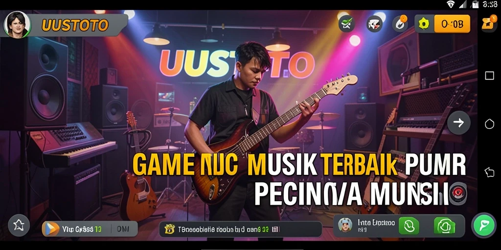 Tampilan gameplay UUSTOTO yang penuh warna dan interaktif.